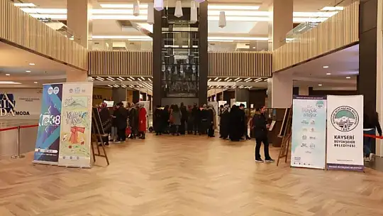 'Erciyes'te,Kerem İle Aslı' sergisi hayran bırakıyor