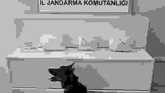 'Raket' tepki verdi, 7 kilo 428 gram esrar ele geçirildi