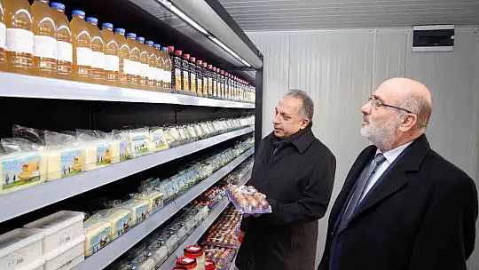 'Talas Süt Evi' ürünleri bu merkezde satılacak