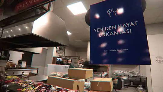 'Yeniden Hayat Lokantası' depremin merkez üssünde nefes aldırdı