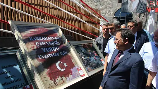 15 Temmuz'a özel sergi bugün açıldı