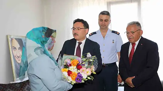 Kayseri'de 15 Temmuz şehidi işte böyle anıldı...
