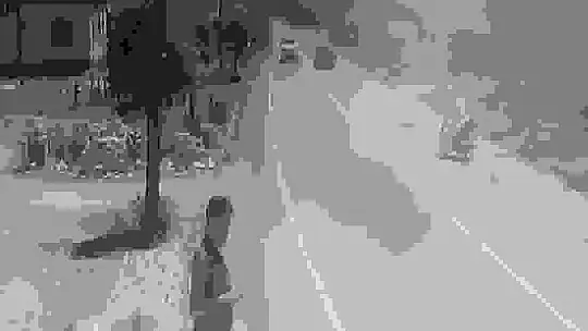 2 çocuğun öldüğü feci kazanın güvenlik kamerası görüntüleri ortaya çıktı