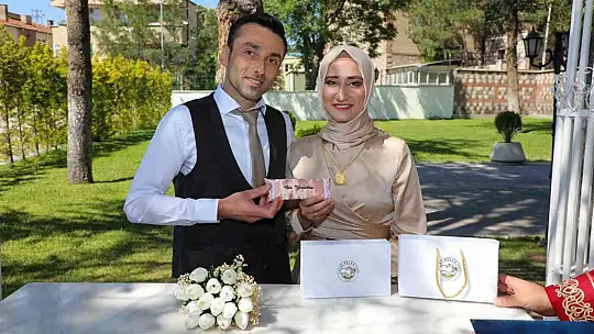 2022'de Talas'ta bin 456 çift 'evet' dedi