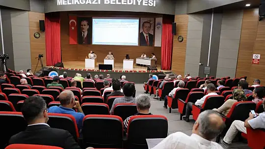 2022 yılında Melikgazi'nin meclisi uyum içinde çalıştı