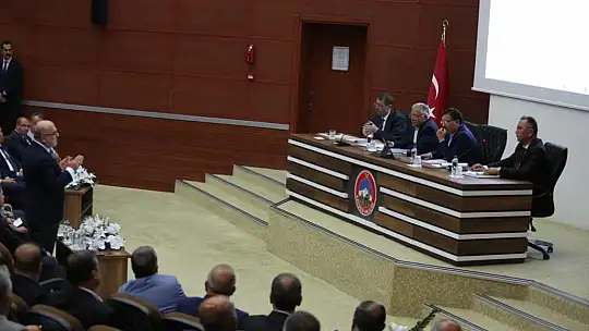 İl koordinasyon kurulu toplandı