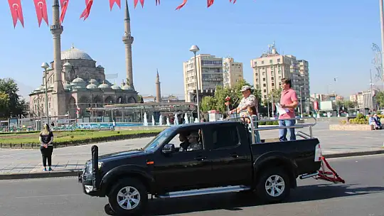 Zafer Bayramı'nın 101. yılı için provalar yapıldı