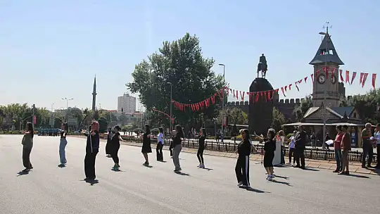 Zafer Bayramı'nın 101. yılı için provalar yapıldı