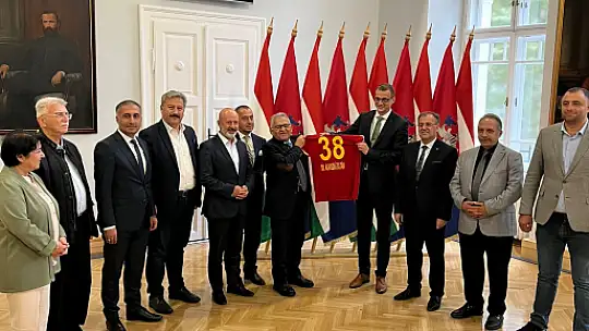 Büyükkılıç'tan kardeş şehir Miskolc'a ziyaret