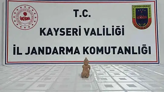 5 bin yıllık eseri satmaya çalışırken yakalandı