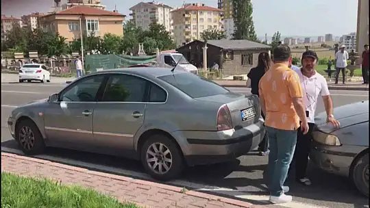 Kayseri'de 7 araç birbirine girdi