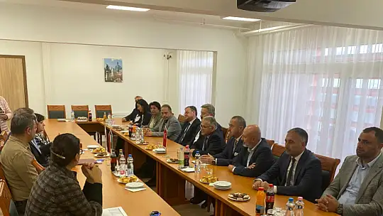 Büyükkılıç'tan kardeş şehir Miskolc'a ziyaret