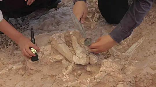 Kayseri'de insan izi aranıyor