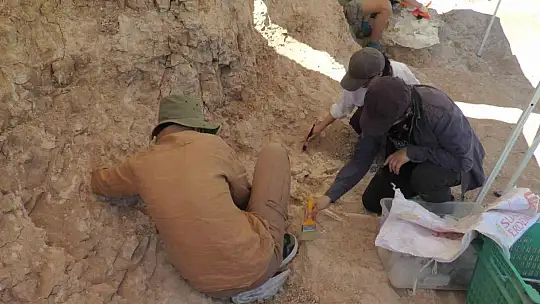 Kayseri'de insan izi aranıyor