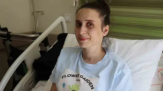 Kayseri'de tedavisi devam eden depremzede, kızına seslendi