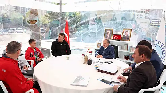 Yalçın, Şeffaf Oda'da Kayserililerle buluşuyor