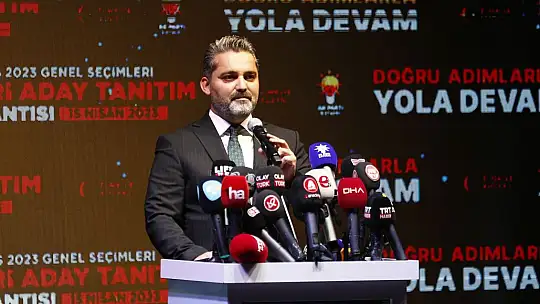 AK Parti Kayseri Milletvekili Aday Tanıttım Toplantısı yapıldı