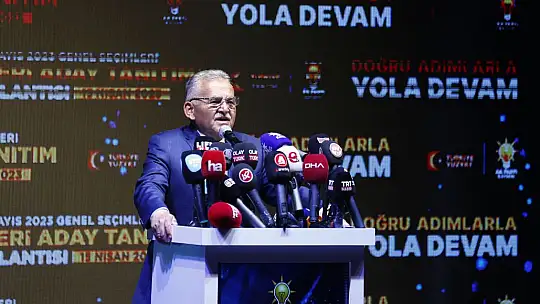 AK Parti Kayseri Milletvekili Aday Tanıttım Toplantısı yapıldı