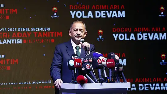 AK Parti Kayseri Milletvekili Aday Tanıttım Toplantısı yapıldı