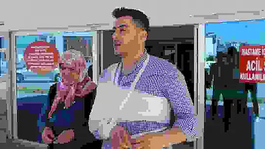 Acemi kasaplar bayrama hastanede girdi