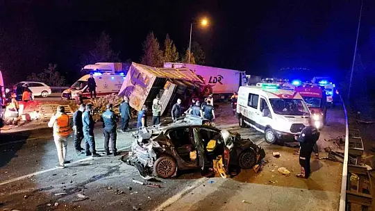 Feci kazada: 7 ölü, 7 yaralı