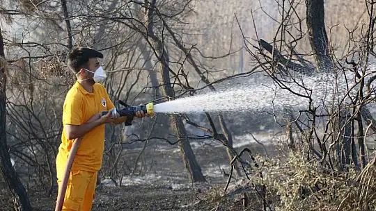 Adana'da 25-30 hektarın yandığı orman yangını kontrol altına alındı
