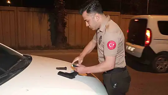 Adana'da mühimmatla yakalanan şahıs...