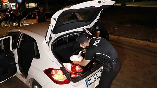 Adana'da hava destekli, 1739 polisle 'Huzur ve Güven' uygulaması