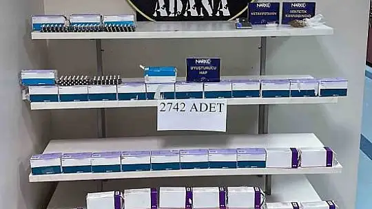 Adana'da uyuşturucu taciri 2 şüpheli tutuklandı