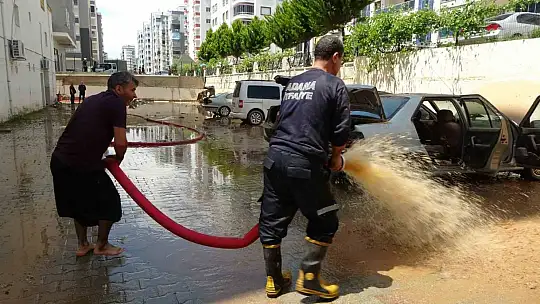 Adana Kozan'da selin ardından son durum