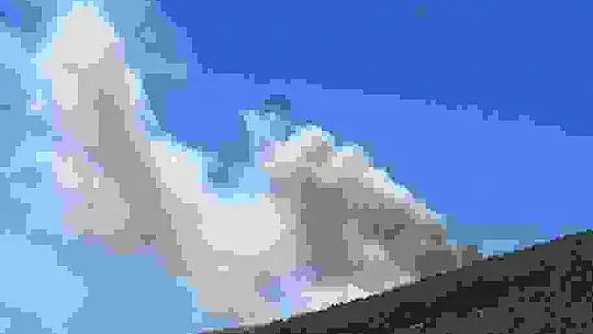 Ahir dağında orman yangını, ekipler müdahaleye başladı