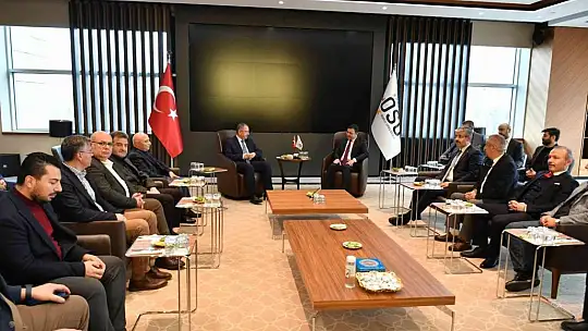 AK Parti Genel Başkan Yardımcısı Özhaseki'den OSB'ye istişare ziyareti
