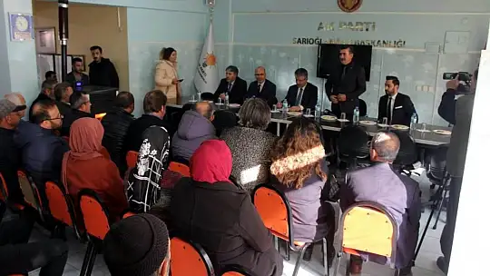 AK Parti İl Başkanı Çopuroğlu ilçeleri ziyaret etti