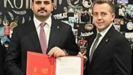 AK Parti Kocasinan İlçe Gençlik Kolları Başkanlığına Saçmacı atandı