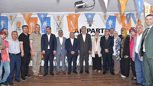 Akar ve Büyükkılıç'tan Develi ile Hacılar'a 'teşekkür' ziyareti