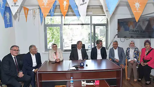 Akar ve Büyükkılıç'tan Develi ile Hacılar'a 'teşekkür' ziyareti