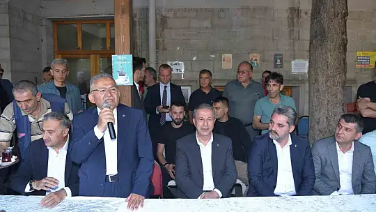 Akar ve Büyükkılıç'tan Develi ile Hacılar'a 'teşekkür' ziyareti