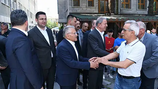 Akar ve Büyükkılıç'tan Develi ile Hacılar'a 'teşekkür' ziyareti