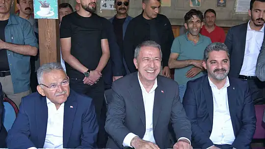 Akar ve Büyükkılıç'tan Develi ile Hacılar'a 'teşekkür' ziyareti