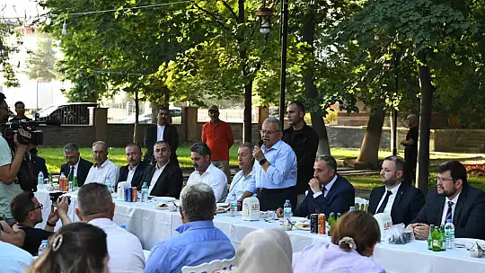 Akar ve Büyükkılıç Kayseri'nin ilçelerini ziyaret etti