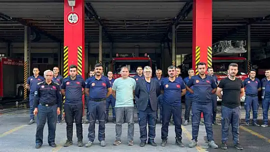 Kayseri İtfaiyesi kente döndü