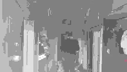 Apartman dairesinde korkutan yangın