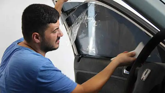 Kayseri'de cam filmine olan talep arttı!