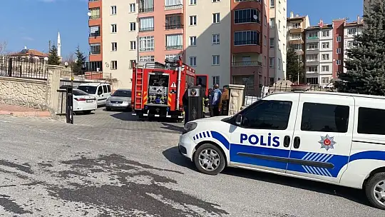 Aspiratörden çıkan yangın korkuttu