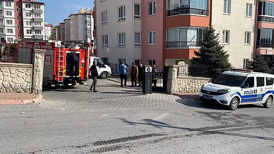 Aspiratörden çıkan yangın korkuttu