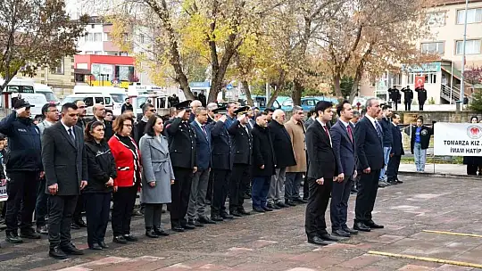 Atatürk, Tomarza'da Anıldı
