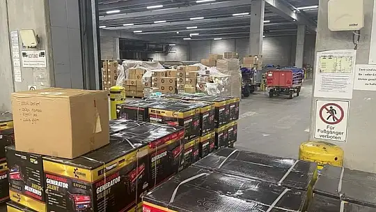 Avrupa'daki Kayserililerden Jeneratör ve tıbbi yardım