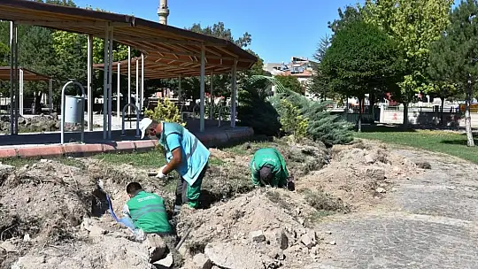 Kocasinan'da otomatik sulama sistemi yaygınlaşıyor