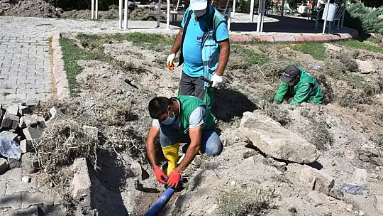 Kocasinan'da otomatik sulama sistemi yaygınlaşıyor