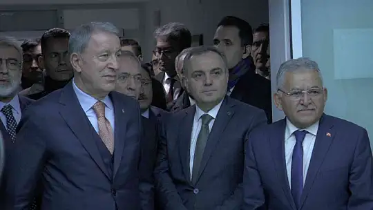 Bakan Akar: 'Kayserililer her zaman devletin yanında olmuşlardır'